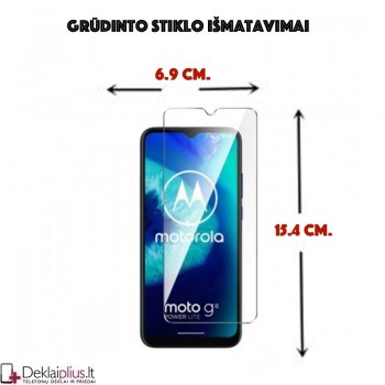 Apsauginis stikliukas telefonui (MOTO G8 POWER LITE) Apsauginis stikliukas telefonui (MOTO G8 POWER LITE)